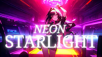 {Free Copyright Music} Neon Starlight [AI Music / K-Pop / Club Music / Dance ]
