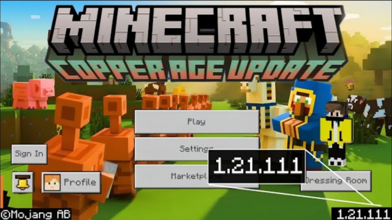 MİNECRAFT'IN 1.21.111 SÜRÜMÜ ÇIKTI!!!! - YouTube