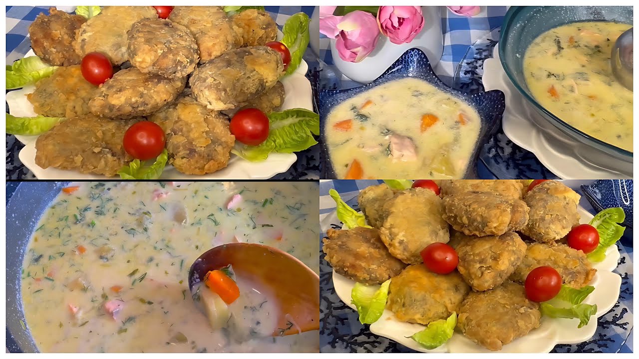 كفتة اللحم بالرز التركية/شوربة السلمون الملوكيه من الذ الوصفات اللي عملتهم