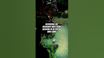 recreating the vines from silksong in 3D for my indie game #gamedeveloper #silksong #ue5 #devlog