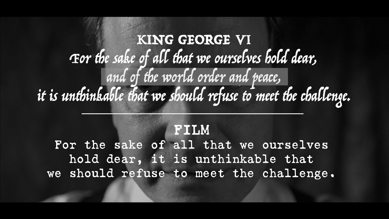 The King's Speech | Film vs Real