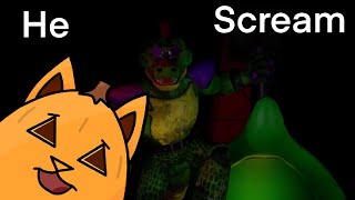 Curtified (Catzo) FNAF Security Breach Screaming Compilation