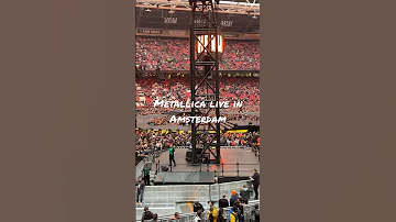 METALLICA tonight Live in Amsterdam 2023 (NEW STAGE) #metallica