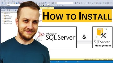 How to install Microsoft SQL Server and Microsoft SQL Management Studio?