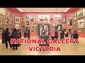 National gallery victoria melbourne ngv  stunning art  salon  walking singapore