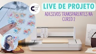 🔴 AO VIVO | ADESIVOS TRANSPARENTES NA CURIO 2 | LANÇAMENTO DA SILHOUETTE