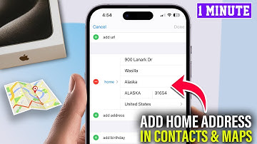 How to add your home address in Contacts and Maps on iPhone or iPad