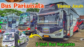 Kedatangan Tamu dari Jauh Parkiran Situ Lengkong Panjalu Ramai Pagi Hari | Ada Bus Haryanto & AKAS
