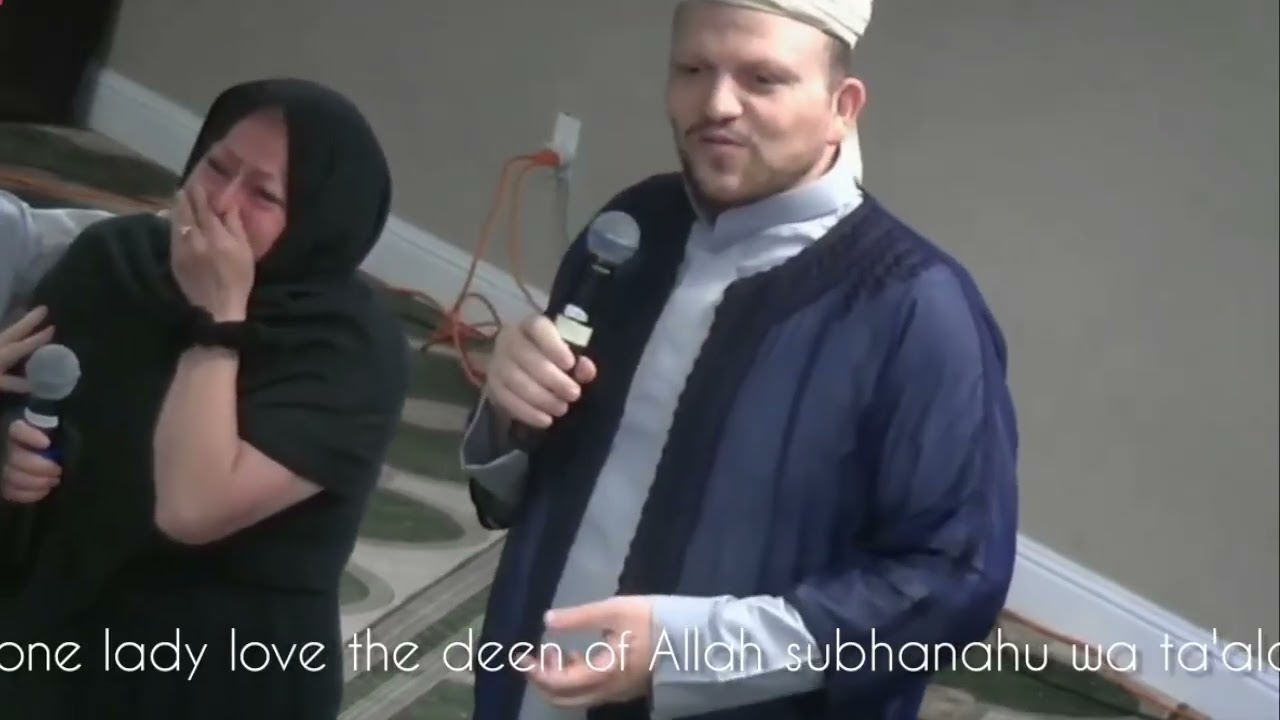 Трогательная шахада Пэтти, произнесенная вместе с Кари Ибрагимом Бакиром | Искреннее свидетельств...