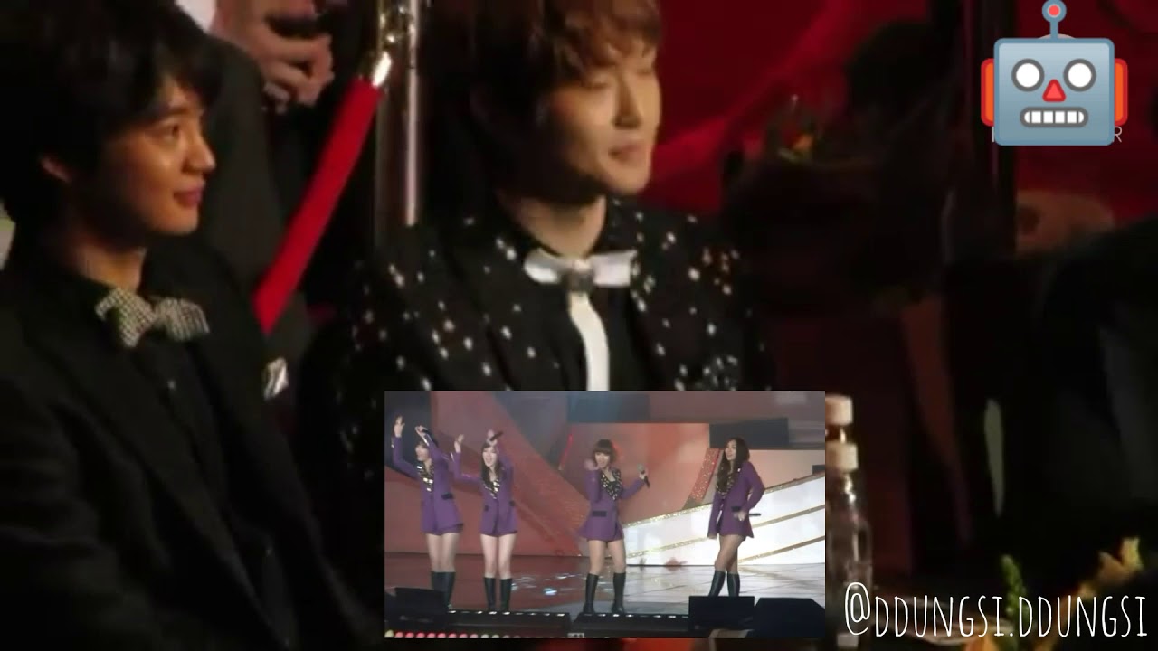 idol (shinee) reaction to miss a - i don't need a man