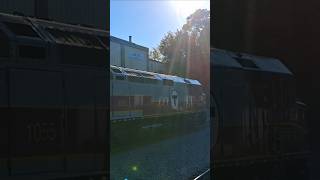 MPI F40-3C 1055 departing Natick Center 10/12/26