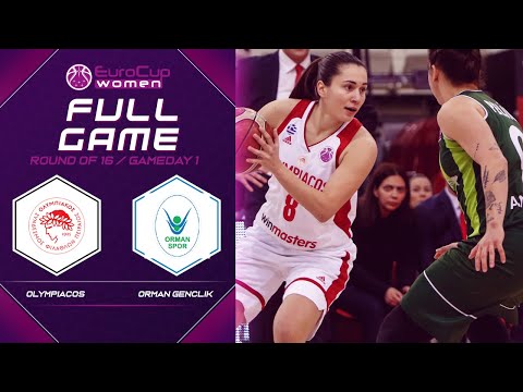 Olympiacos v Orman Genclik - Full Game - EuroCup Women 2019-20