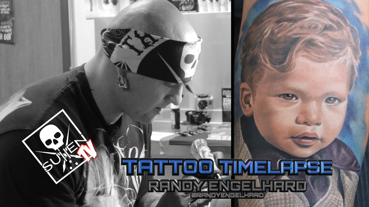 GEN-Z Randy Engelhard Tattoo by Number Ink Set #2