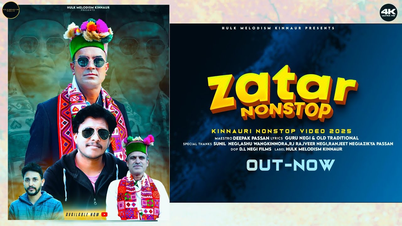 ZATAR | Latest Kinnauri Video Album 2025 | Guru Negi | Deepak Passan | DL Negi | Hulk Melodism
