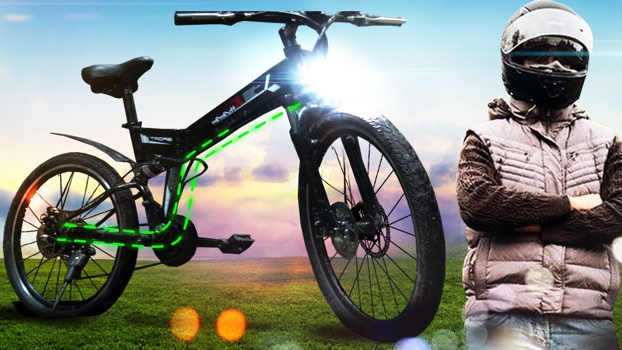 I bought cheap electric bike at Aliexpress