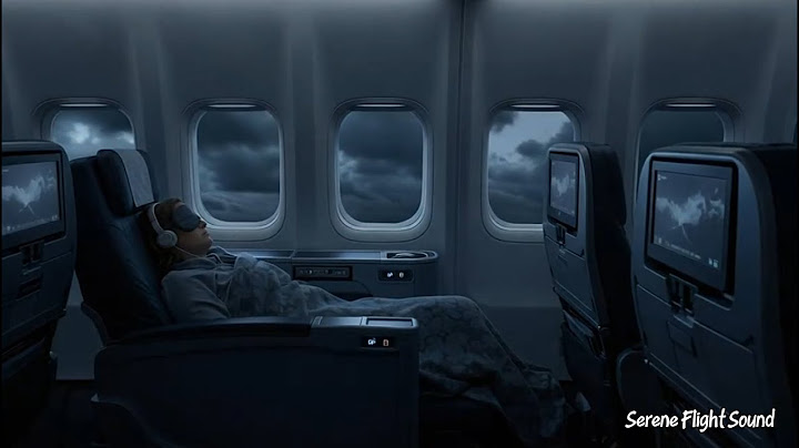 Fall Asleep Fast with First Class Cabin Sounds | Relaxing Flight Ambience for Deep Sleep