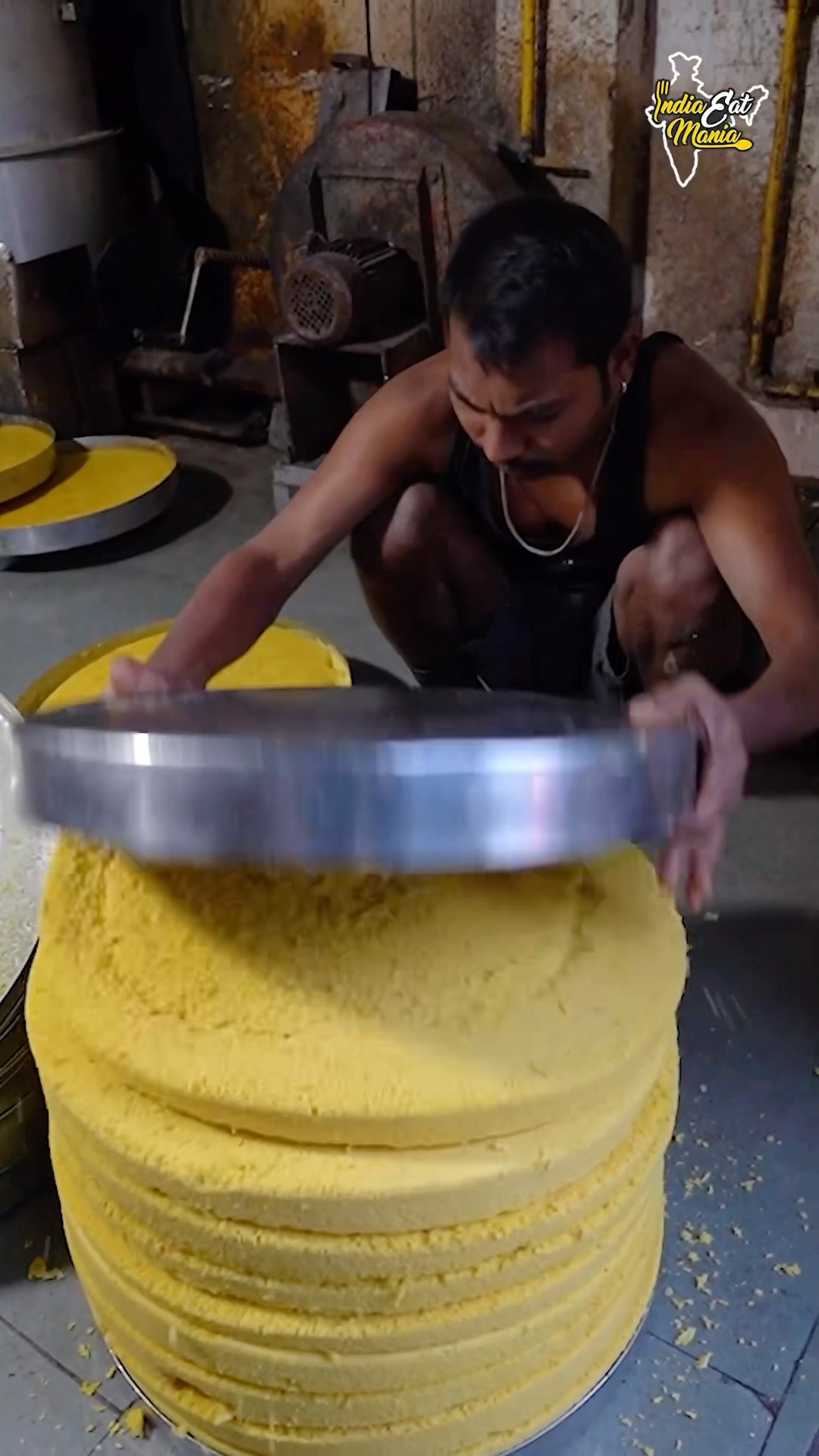 Gujarat's Biggest Khaman Making In Surat #gujarat #shorts