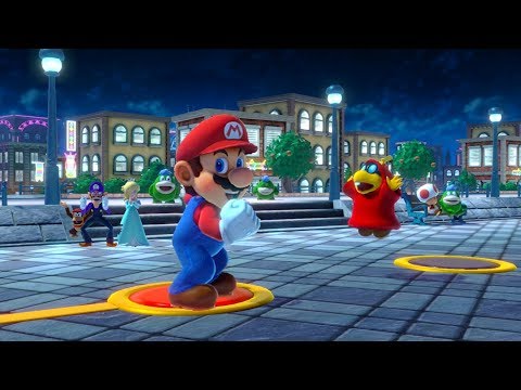 Super Mario Party Challenge Road End of the Road Character Mario