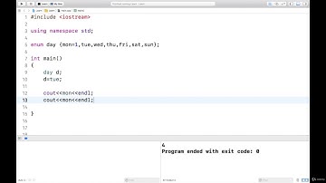 4.22 Demo enum and typedef