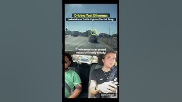 Driving Test Dilemma: Indecision at Traffic Lights – The Fail Story! #DrivingTestFails #LearnToDrive