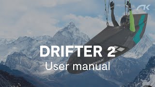 Drifter 2 harness | User manual | Niviuk Paragliders