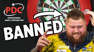 PDC Darts Players Banned For No Reason