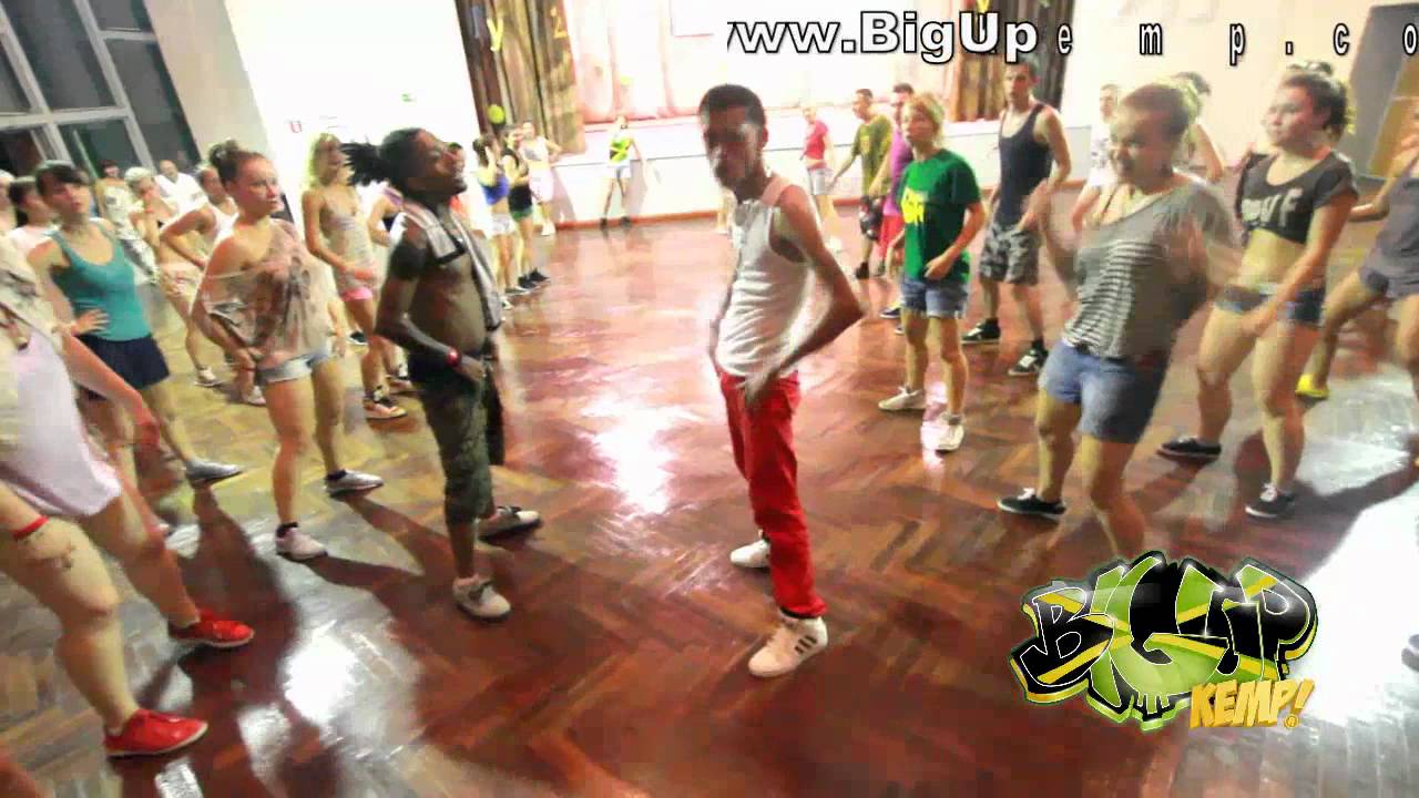 BIG UP KEMP RUSSIA 2012 - Workshop by Global Bob (Jamaica) (Part1)