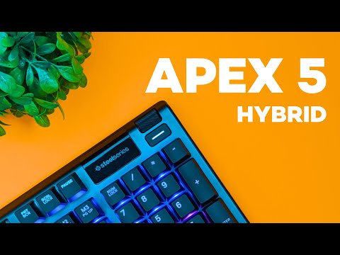 Steelseries Apex 5 Hybrid Gaming Keyboard Review