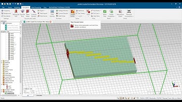 parallel coupled line bandpass filter design in cst