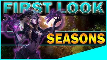 Ashes Of Creation: FIRST LOOK at the SEASONS! New MMORPG