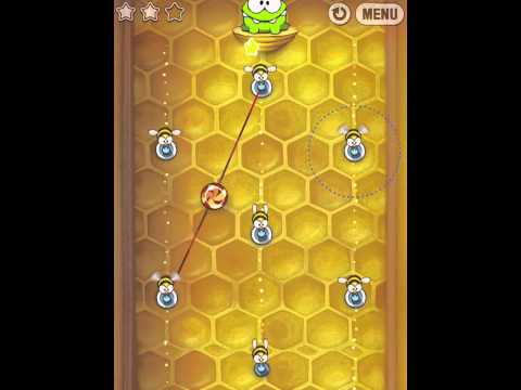 Cut the Rope 10-18 Walkthrough Buzz Box