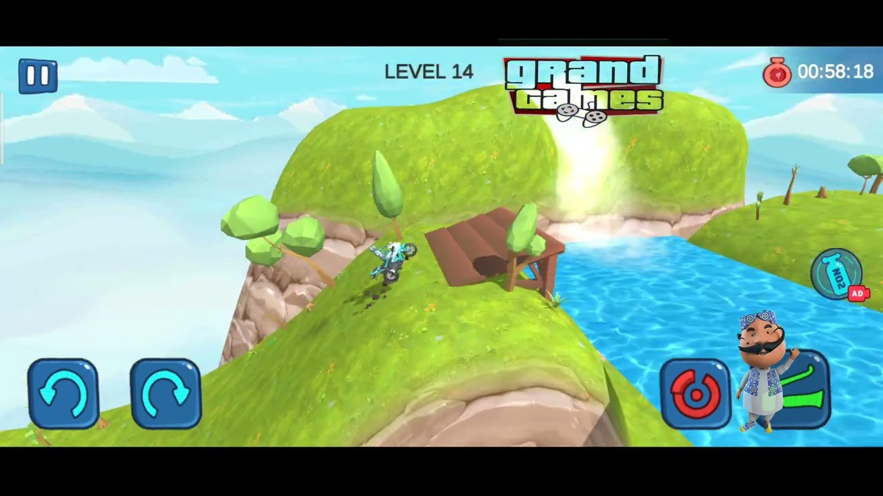 Bike ride level 11 to 15