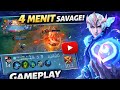 Detik-Detik Gusion Savage Tercepat! Cuma Butuh 4 Menit