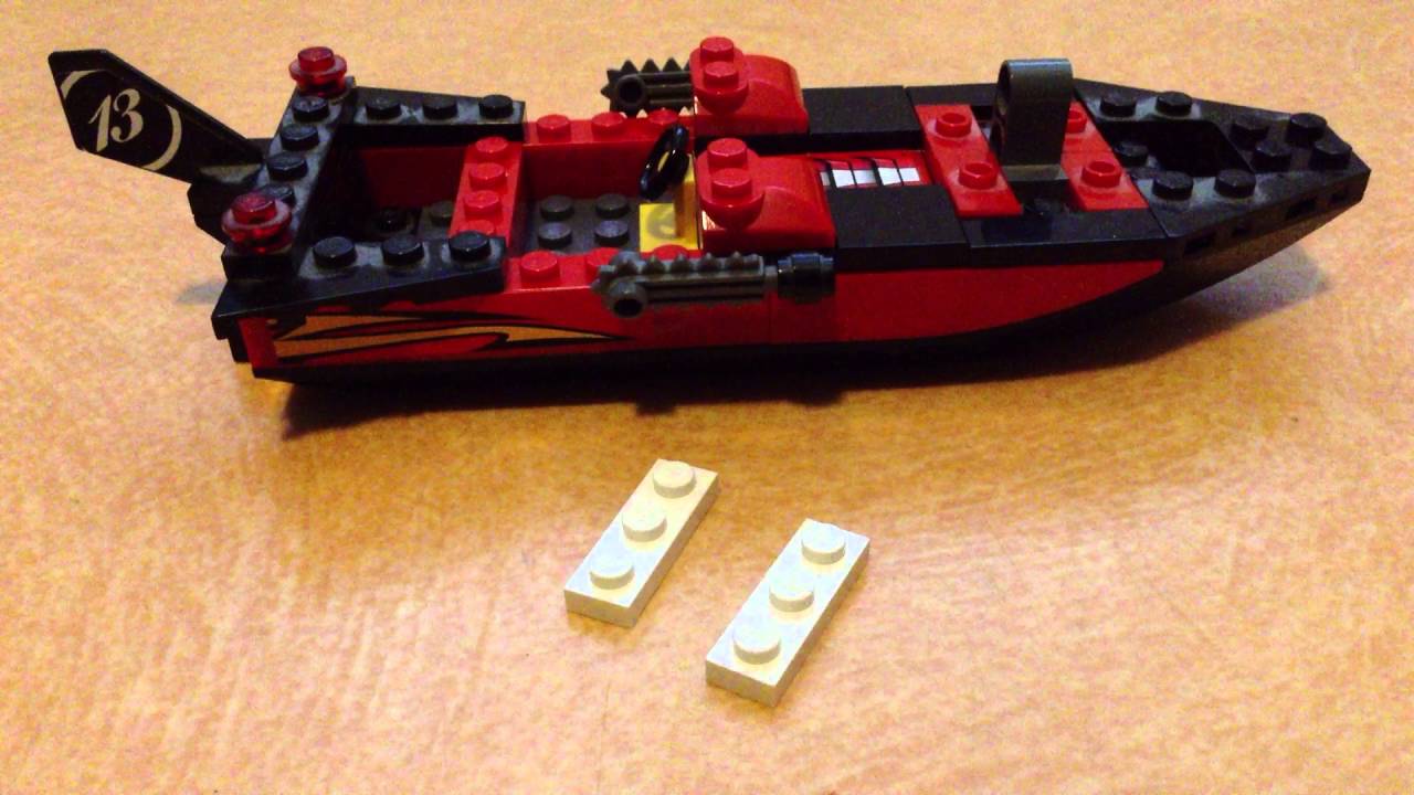 how to make a floating lego boat - youtube