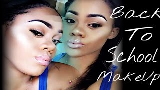 Simple AFFORDABLE MAKEUP/ Back To School Look screenshot 5