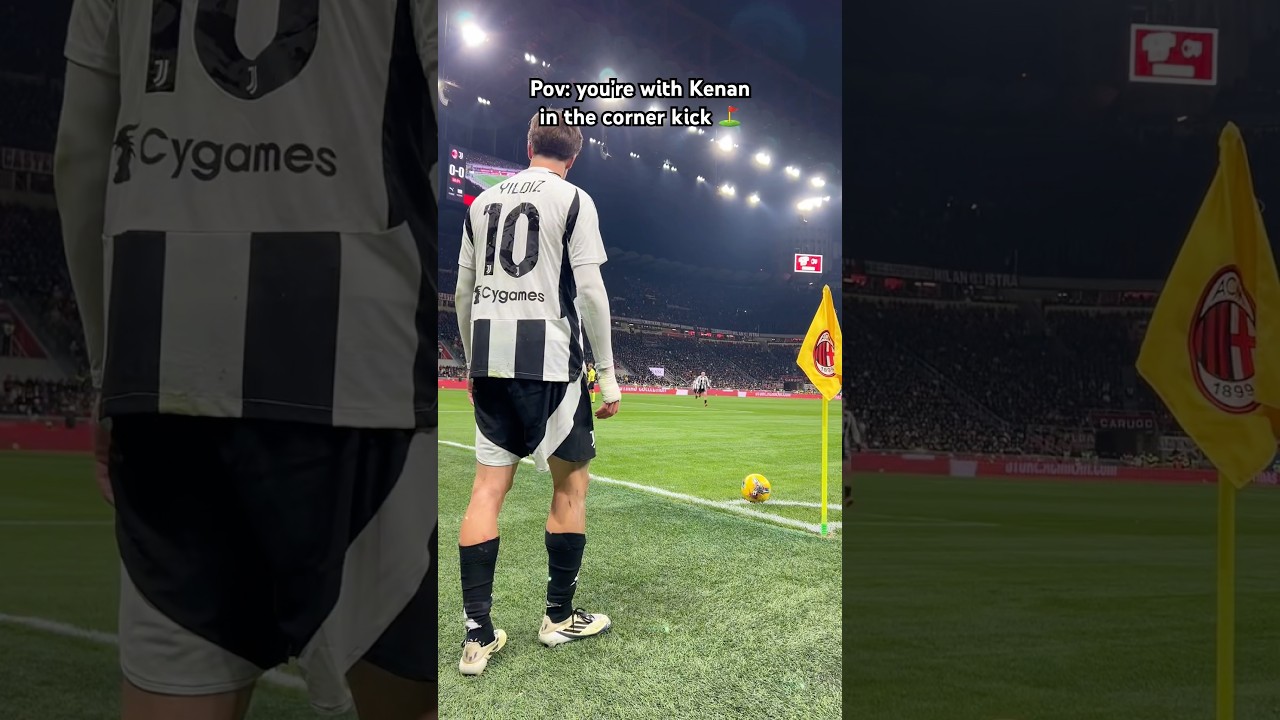 Kenan’s corner at San Siro 🆚 Milan 😍 