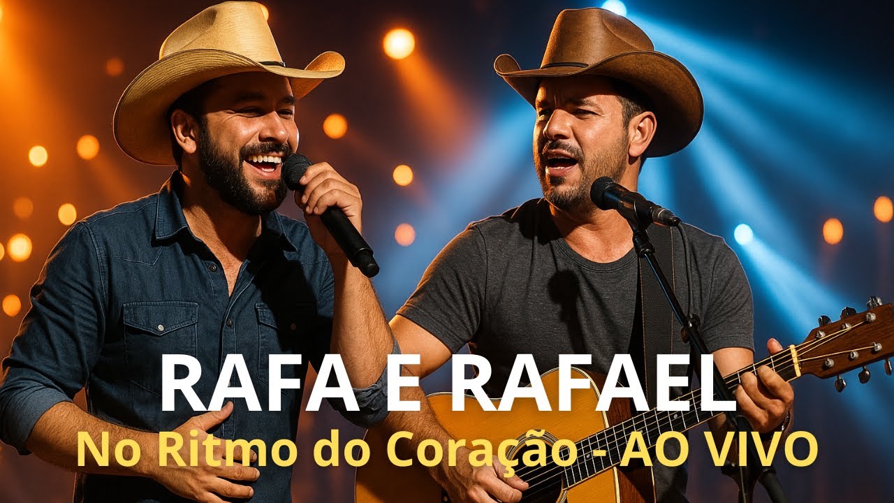 RAFA E RAFAEL | No Ritmo do Coração - AO VIVO #sertanejo