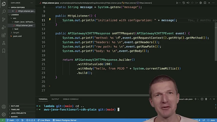 "HTTP" Java AWS Lambda #java #serverless