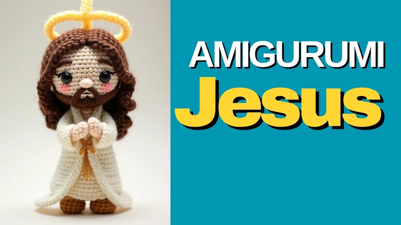 Amigurumi Jesus – Receita Fácil e Rápida