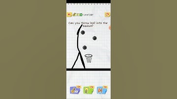 #draw 2 Save Stickman Puzzle Level 287 #shorts #youtube