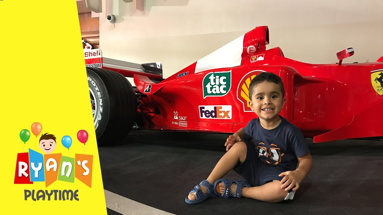 FERRARI TEST DRIVE | EXPLORING FERRARI WORLD ABU DHABI - YouTube