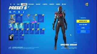 How to make Black Knight Spectra Knight customization in fortnite