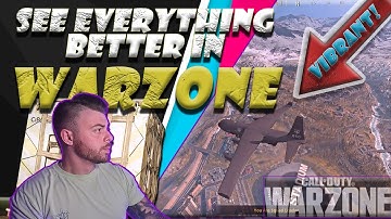 How to See ENEMIES BETTER with BEST WARZONE Call of Duty PC SETTINGS NVIDIA 2021