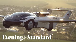 Flying sportscar's first flight, turning “science fiction into reality”