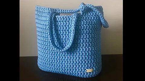 Crochet Tote Bag - Beginner Friendly