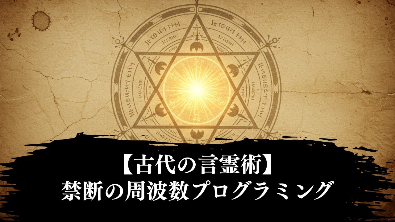 実は、あなたの言葉は「呪文」だった。人生を根底から書き換える、古代神官が隠した“言葉の魔法”