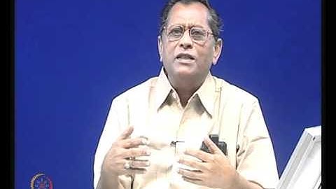 Mod-01 Lec-13 Lecture-13-Concluding part of Module - 4 (Contd.)