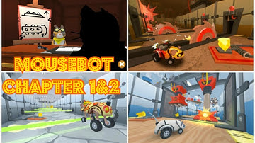 MouseBot gameplay walkthrough Android part 1| lab 1&2| cheese| zero Android