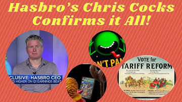 Hasbro confirms TOY TARIFFS, Cost Reduction and all of the other things this channel has suggested