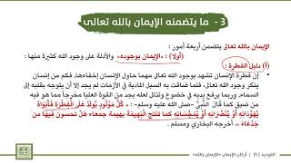 توحيد - 5 | 4-2 | الركن الأول من أركان الإيمان «الإيمان بالله تعالى» | منصة  الموارد التعليمية المفتوحة